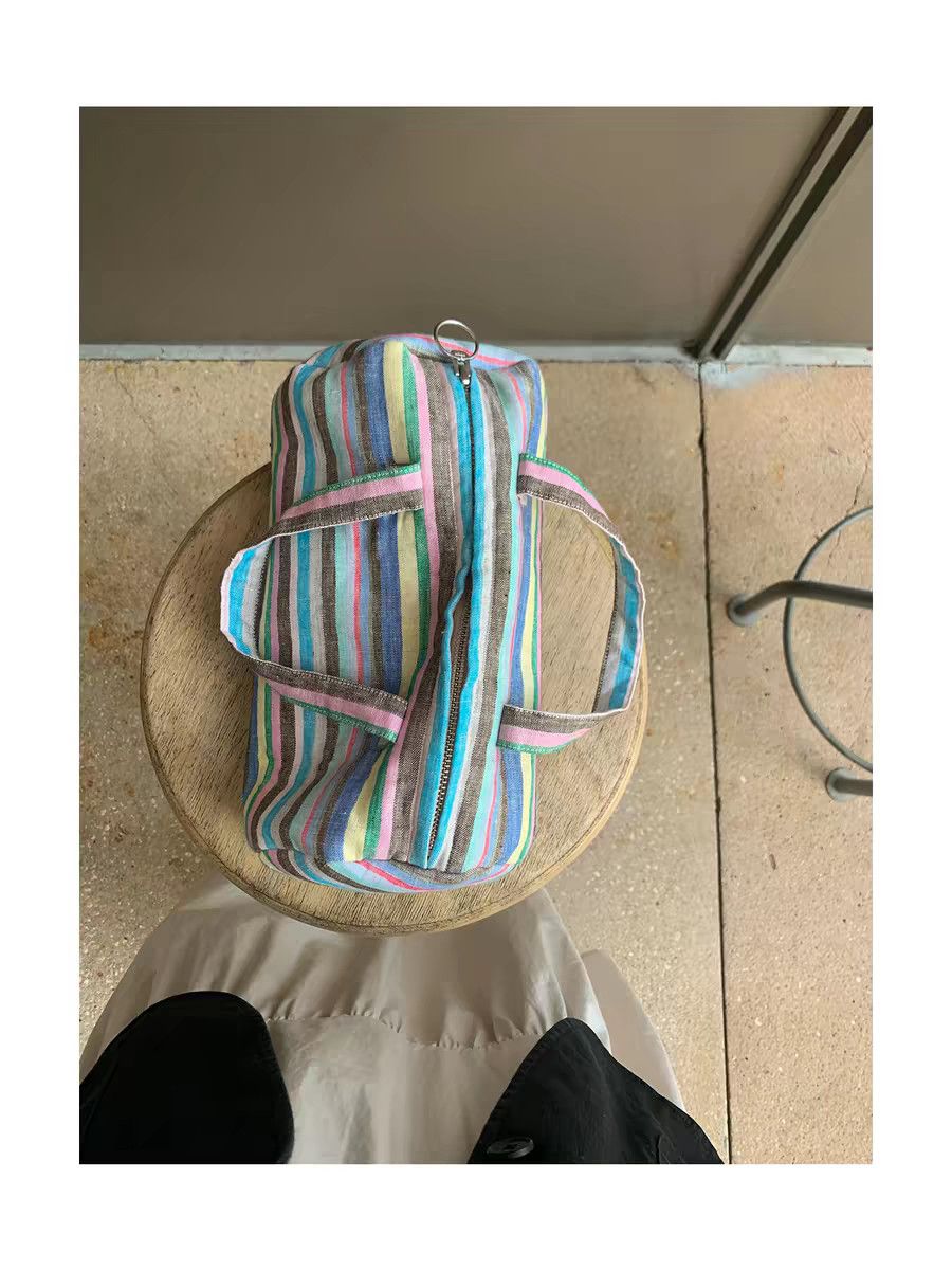 Sac à main cylindrique en coto - Linen Bag Bulk avis et prix