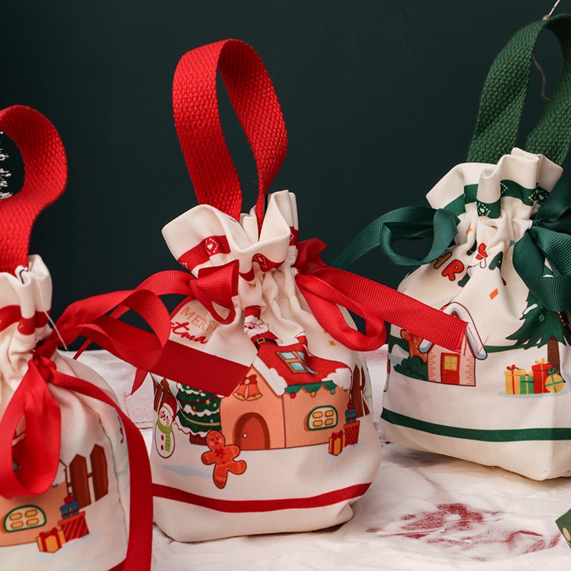 Petit sac cadeau de Noël, paqu - Linen Bag Bulk avis et prix