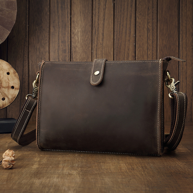 Pochette en cuir véritable ave - Linen Bag Bulk avis et prix