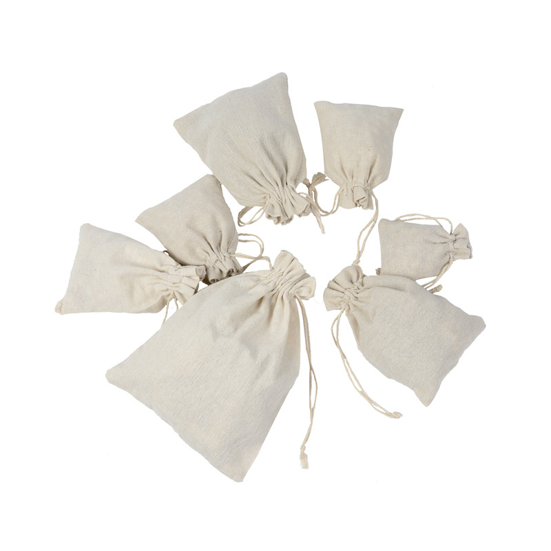Sac cadeau en coton et lin ave - Linen Bag Bulk avis et prix